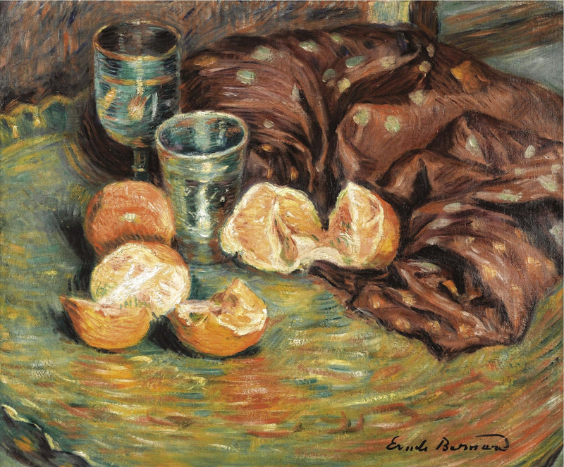 Stilleven met sinaasappels - Émile Bernard