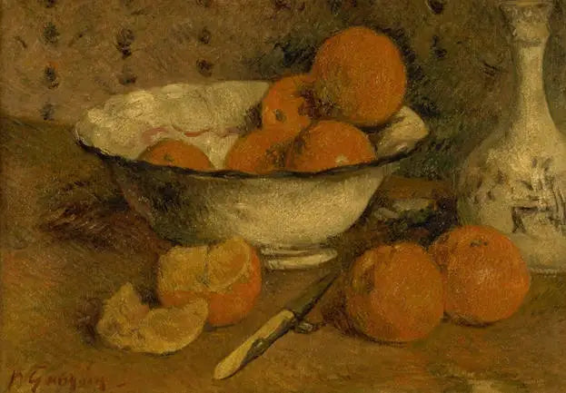 Stilleven met sinaasappels - Paul Gauguin
