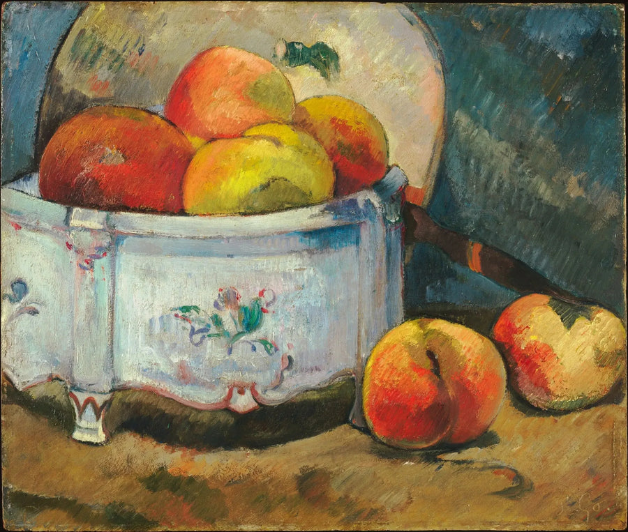 Stilleven met perziken - Paul Gauguin