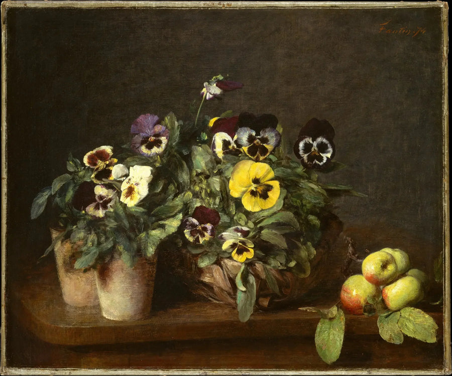 Natuurstudie met gedachten - Henri Fantin-Latour

Source:
Nature morte aux pensées - Henri Fantin-Latour