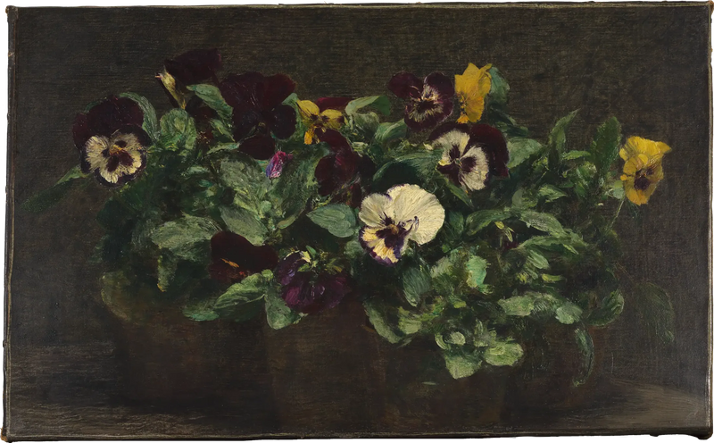 Natuurstudie met gedachten - Henri Fantin-Latour

Source:
Nature morte aux pensées - Henri Fantin-Latour