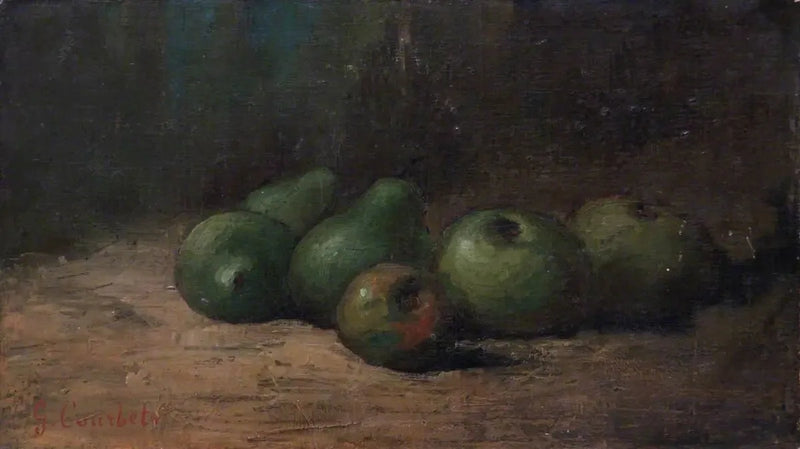 Natuurstudie met appels en peren - Gustave Courbet
