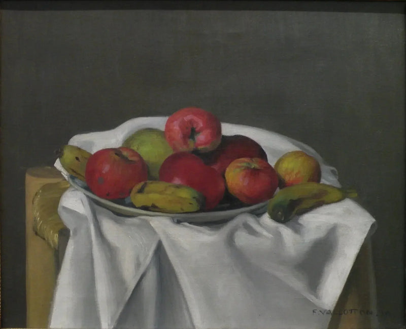 Natuurgetrouwe stilleven met appels - Félix Vallotton

Source:
Nature morte aux pommes - Félix Vallotton