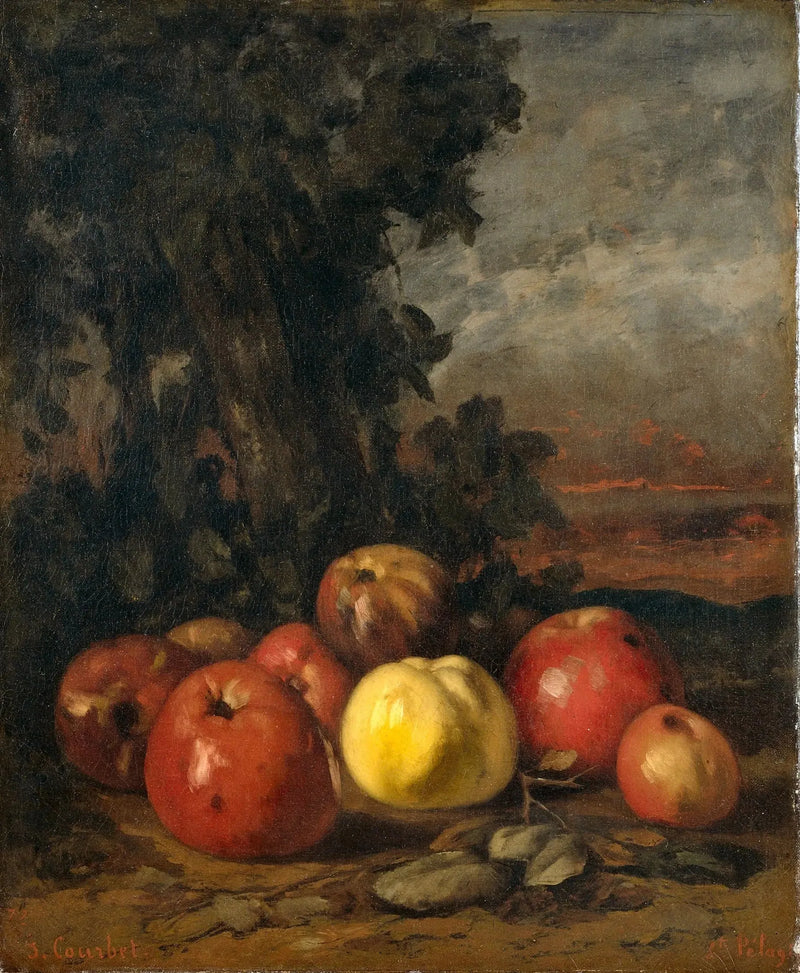 Natuurgetuigenis met appels - Gustave Courbet