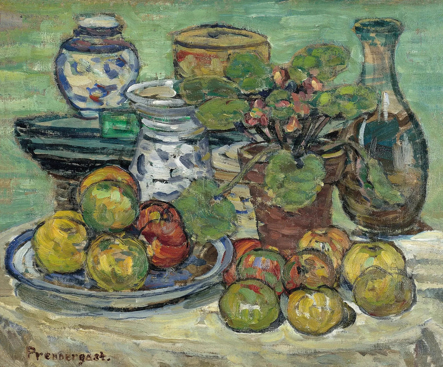 Stilleven met appels - Maurice Prendergast

Source:
Nature morte aux pommes - Maurice Prendergast
