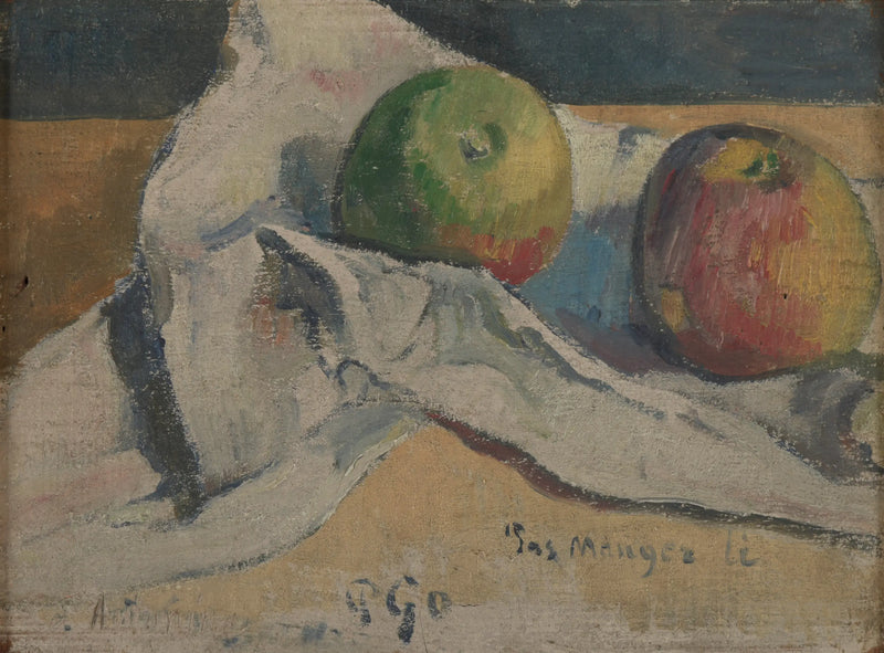 Stilleven met appels - Paul Gauguin