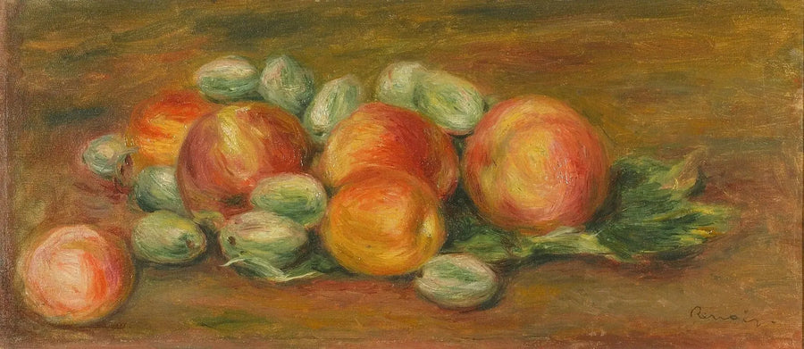 Stilleven met appels - Pierre-Auguste Renoir