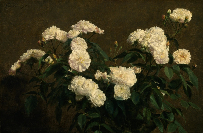 Witte rozen stilleven - Henri Fantin-Latour

Source:
Nature morte aux roses blanches - Henri Fantin-Latour