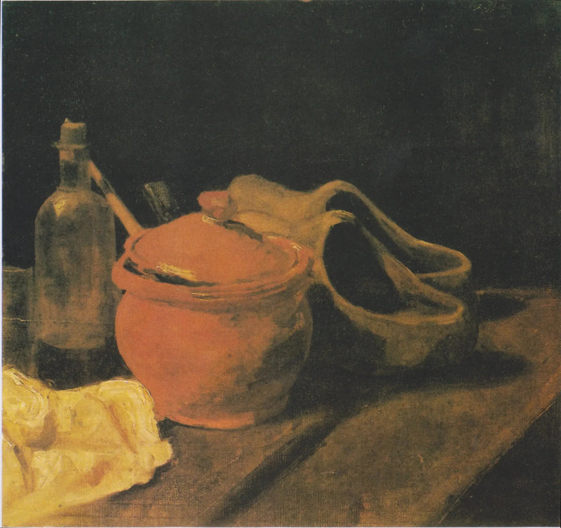 Stilleven met klompen - Vincent van Gogh