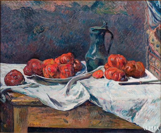 Nature morte aux tomates - Paul Gauguin - Reproductions de tableaux et peintures haut de gamme