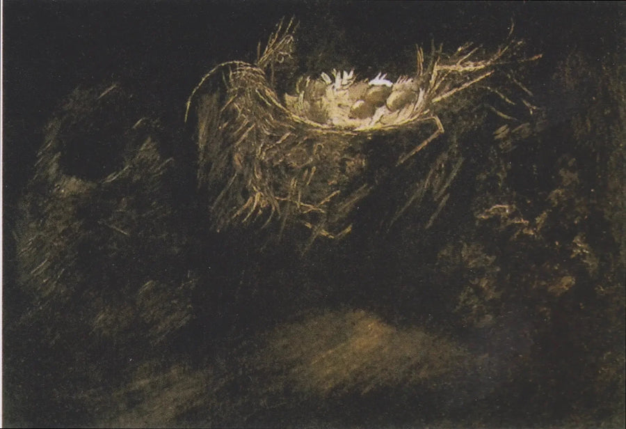 Stilleven met drie vogelnesten - Vincent van Gogh