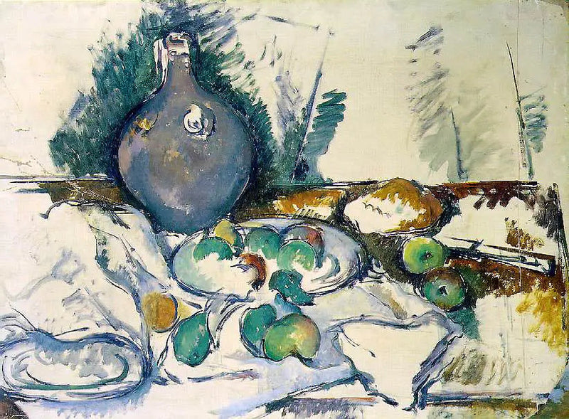 Stilleven met waterkan - Paul Cézanne