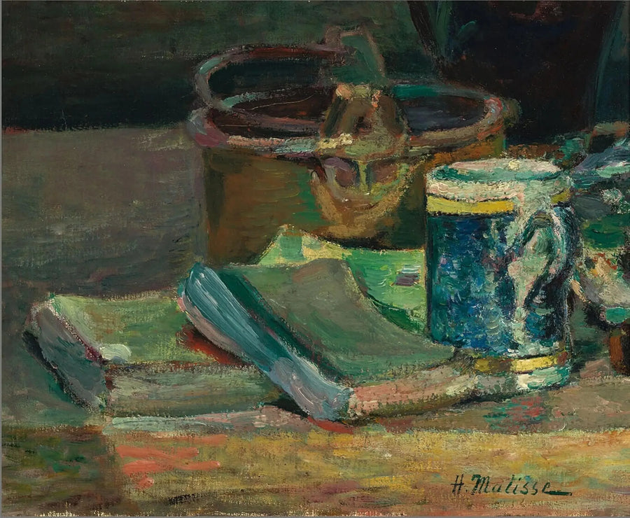 Stilleven met boeken - Henri Matisse