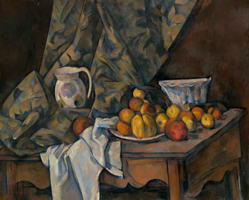 Stilleven met appels en perziken - Paul Cézanne
