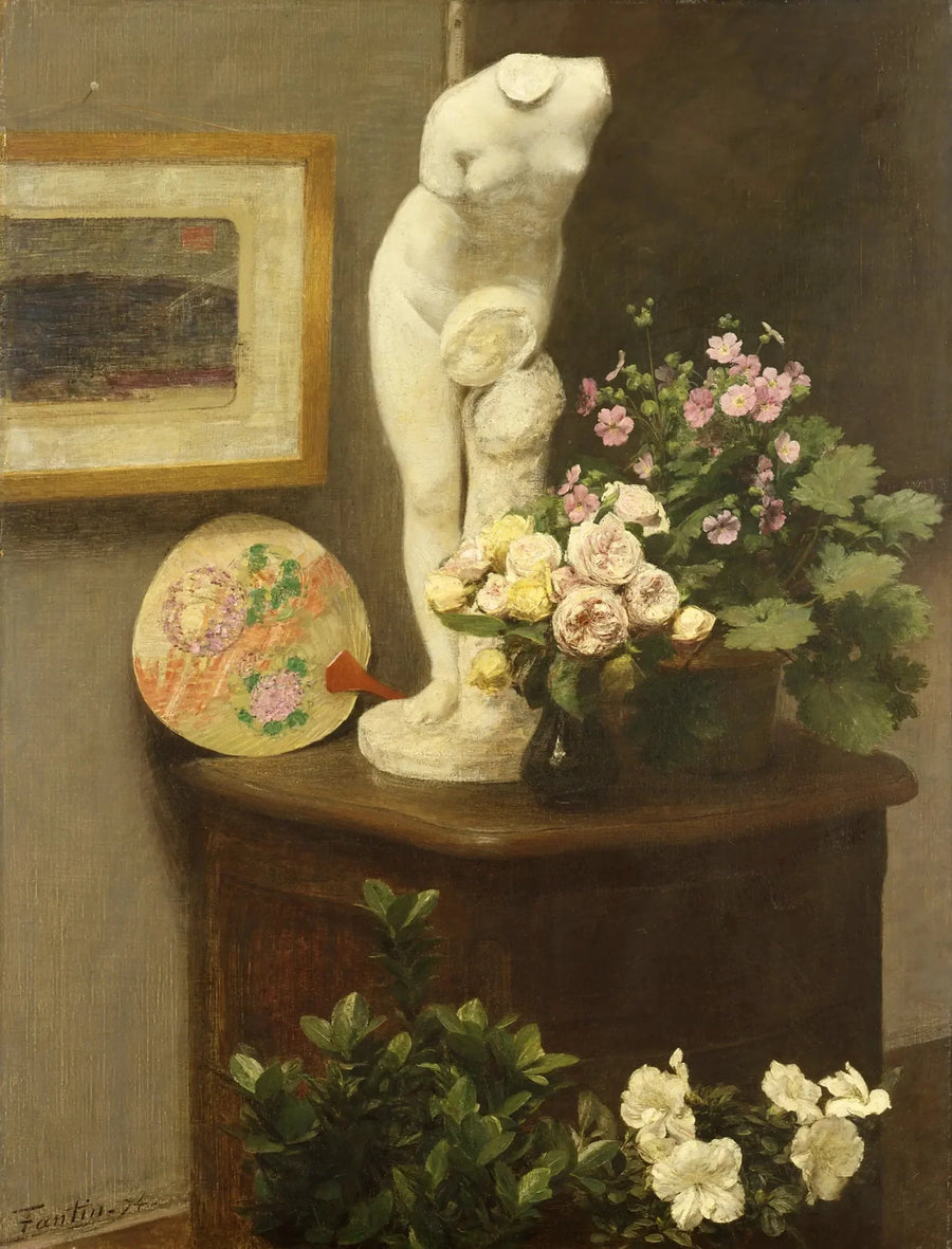 Stilleven met torso en bloemen - Henri Fantin-Latour

Source:
Nature morte avec torse et fleurs - Henri Fantin-Latour