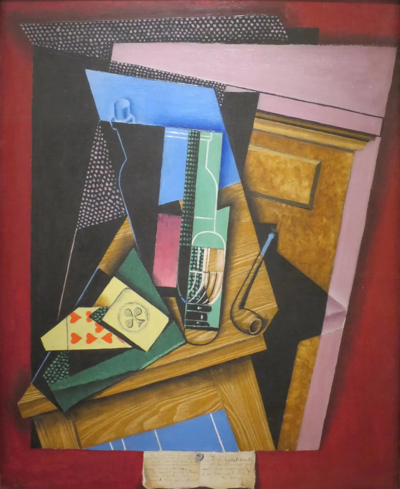Natuurgetuigenis met een gedicht - Juan Gris