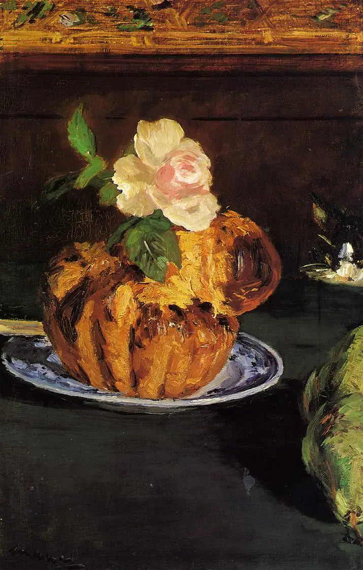 Stilleven, Brioche - Édouard Manet