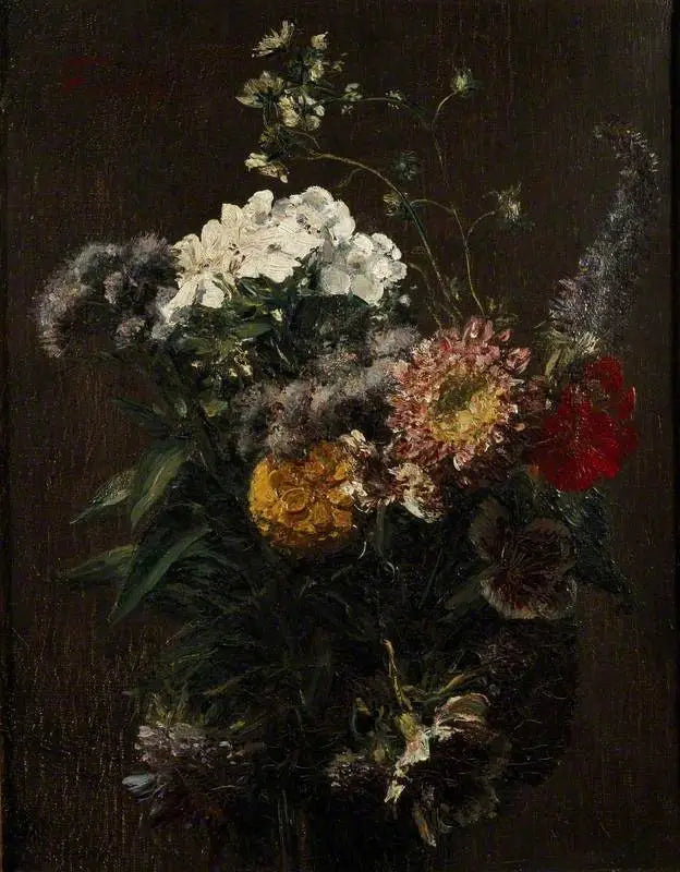 Stilleven: gemengde bloemen - Henri Fantin-Latour

Source:
Nature morte : fleurs mélangées - Henri Fantin-Latour