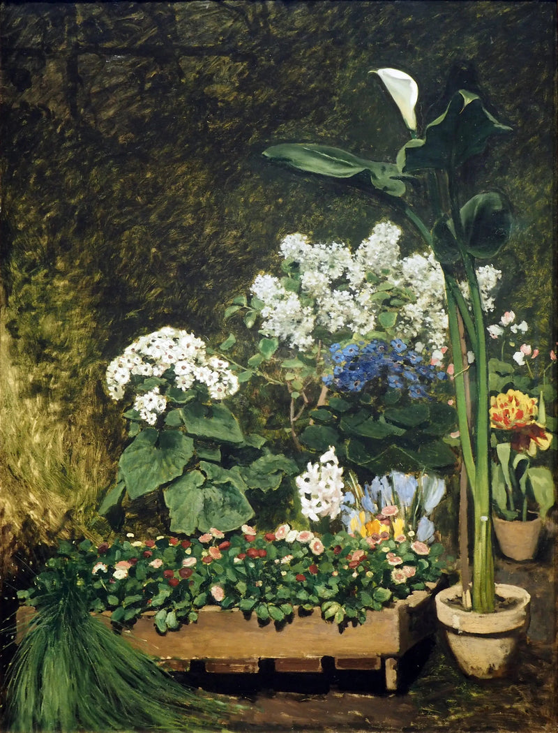 Stilleven: bloemen - Pierre-Auguste Renoir