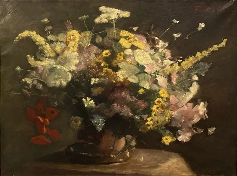 Stilleven: fluweelzachte bloemen - Henri Fantin-Latour

Source:
Nature morte : fleurs veloutées - Henri Fantin-Latour