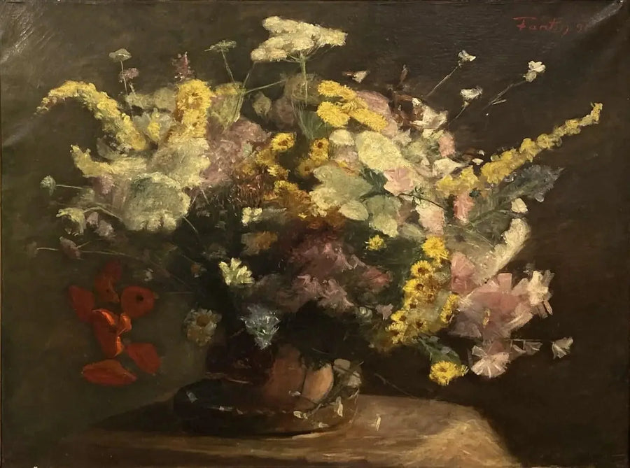 Stilleven: fluweelzachte bloemen - Henri Fantin-Latour

Source:
Nature morte : fleurs veloutées - Henri Fantin-Latour