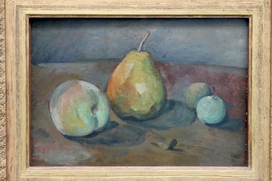 Stilleven, peren en groene appels - Paul Cézanne