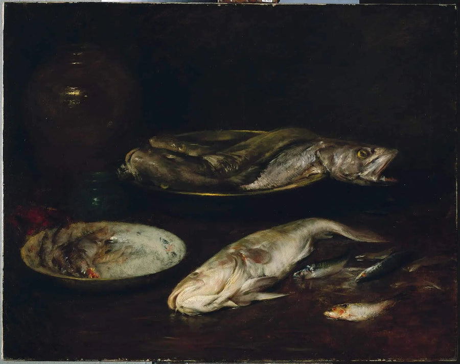 Stilleven - Vis - William Merritt Chase

Source:
Nature morte - Poisson - William Merritt Chase