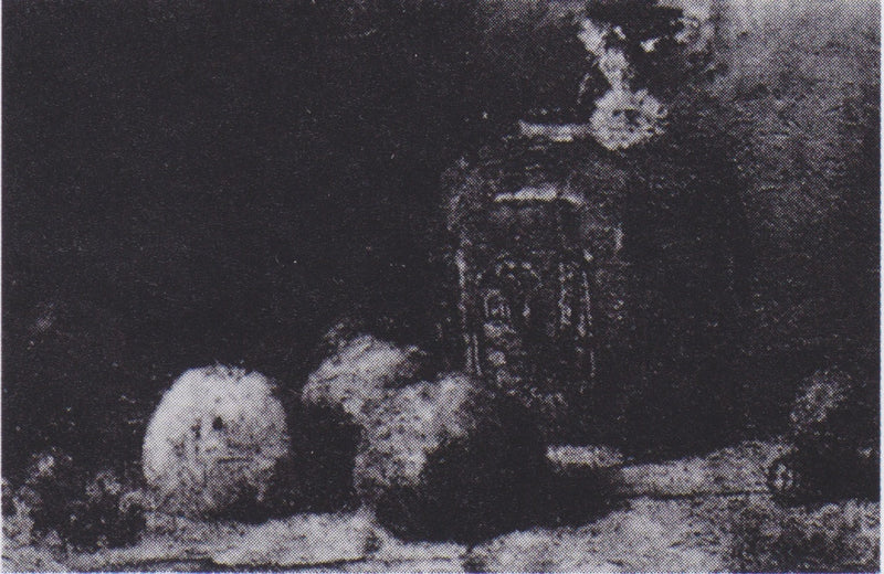 Stilleven met gemberpot en appels - Vincent van Gogh