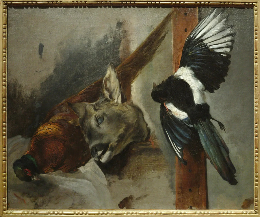 Stilleven: drie stukken wild - Théodore Géricault