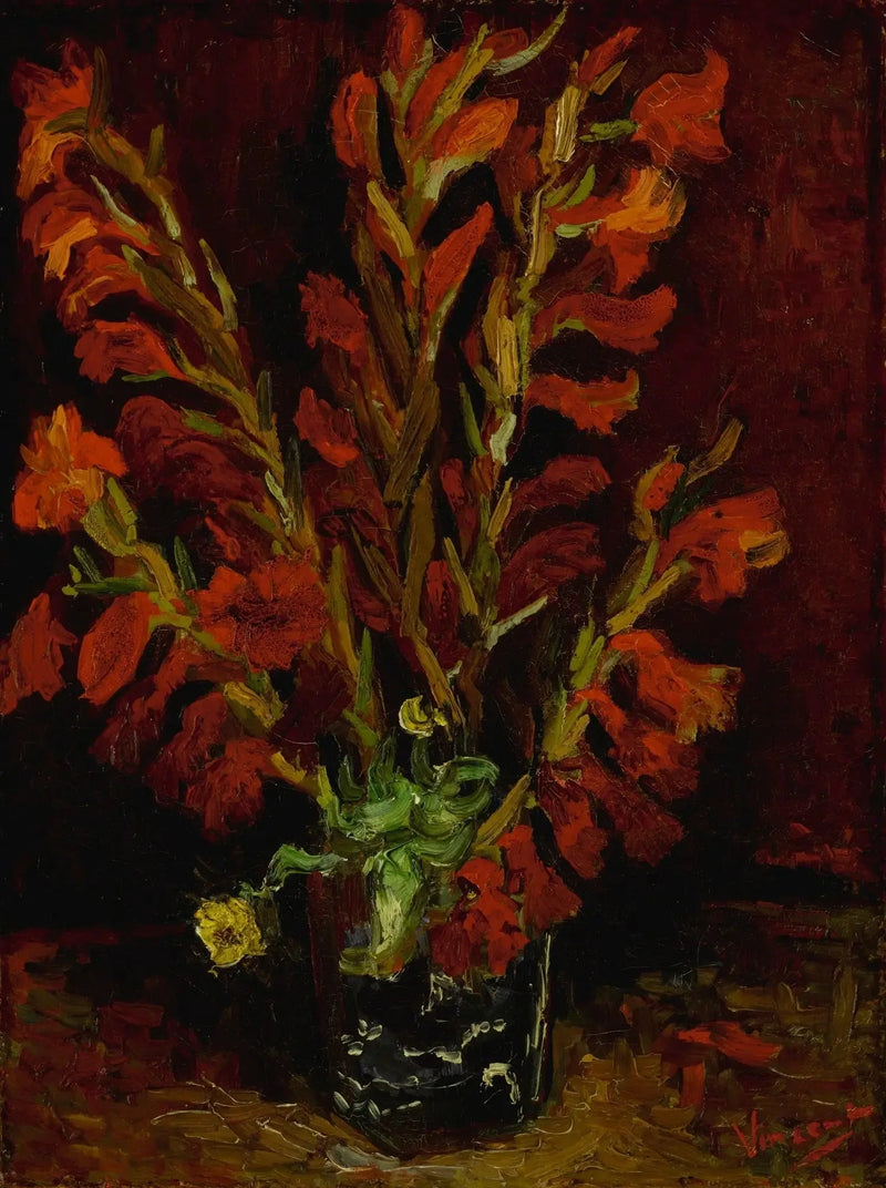 Stilleven: Vaas met Gladiool - Vincent van Gogh