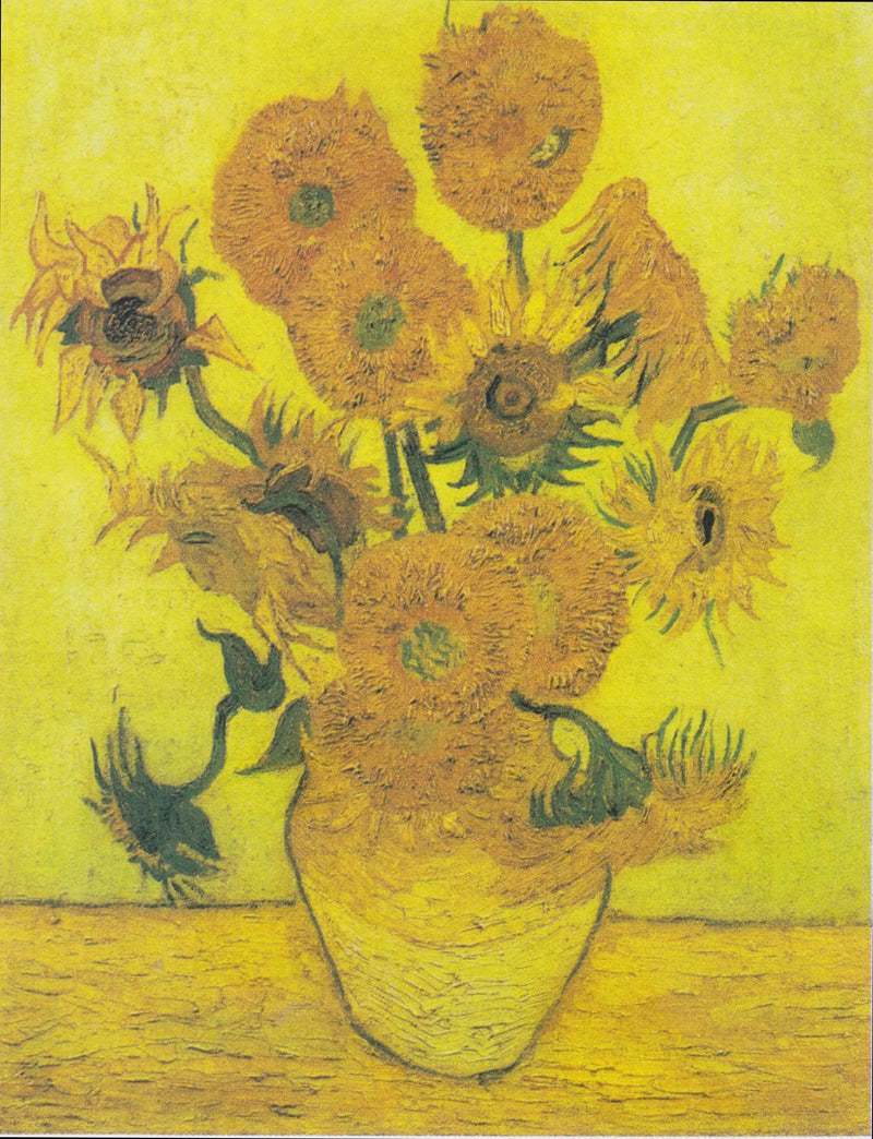 Stilleven: Vaas met vijftien zonnebloemen - Vincent van Gogh