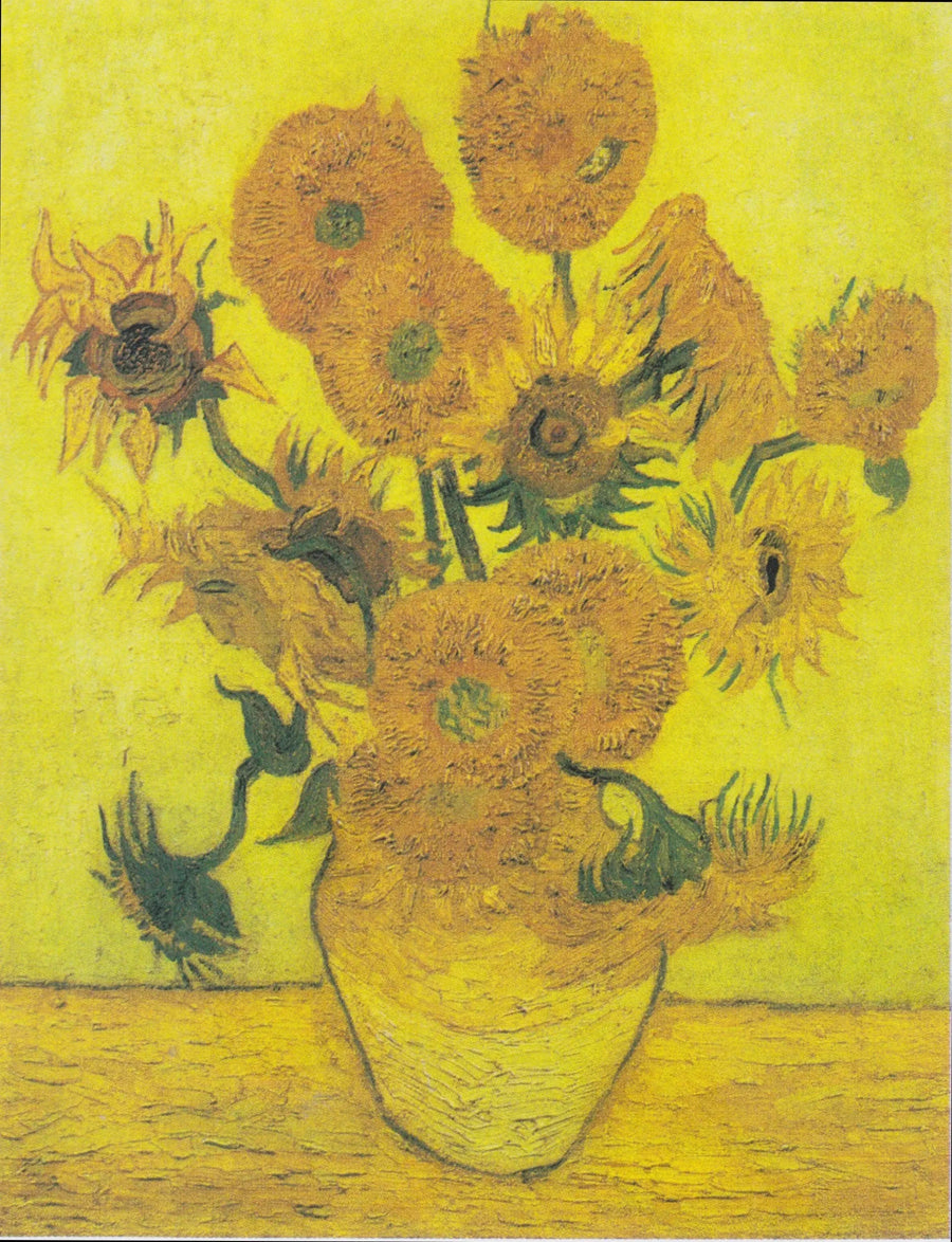 Stilleven: Vaas met vijftien zonnebloemen - Vincent van Gogh