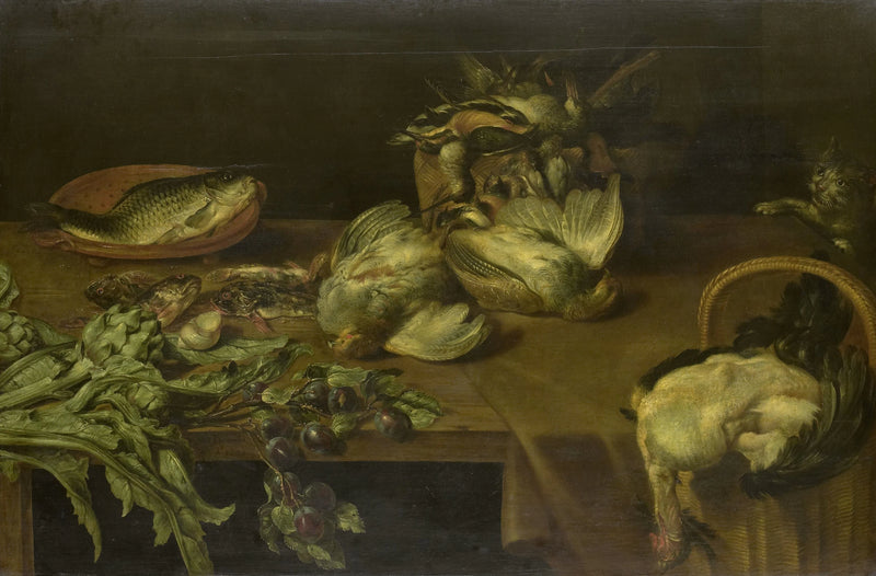 Nature morte à la volaille - Alexandre Adriaenssen