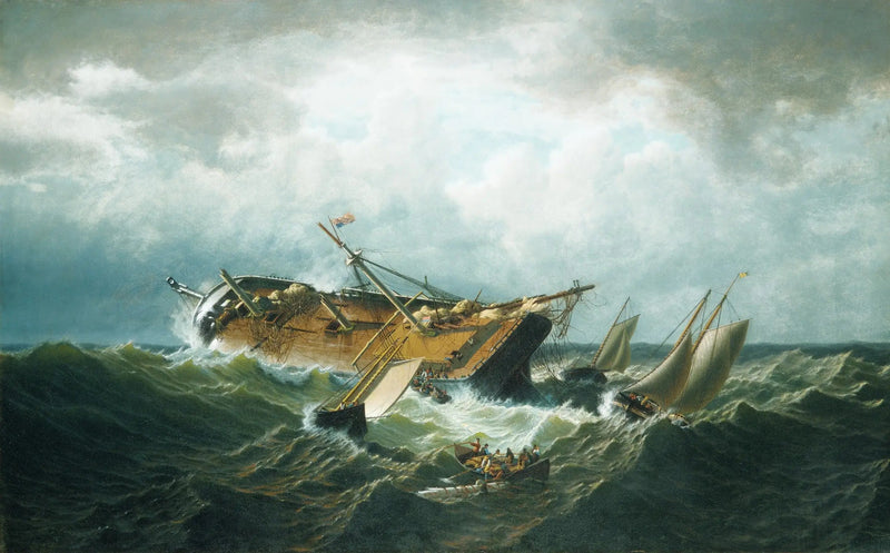 Nauwe schipbreuk voor de kust van Nantucket (Navrage au large de Nantucket après une tempête) - William Bradford

Source:
Naufrage au large de Nantucket (Navrage au large de Nantucket après une tempête) - William Bradford