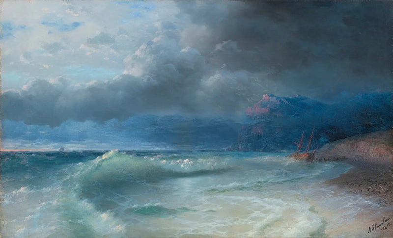 Verdrinking op een stormachtige ochtend - Ivan Aïvazovski

Source:
Naufrage par un matin orageux - Ivan Aïvazovski