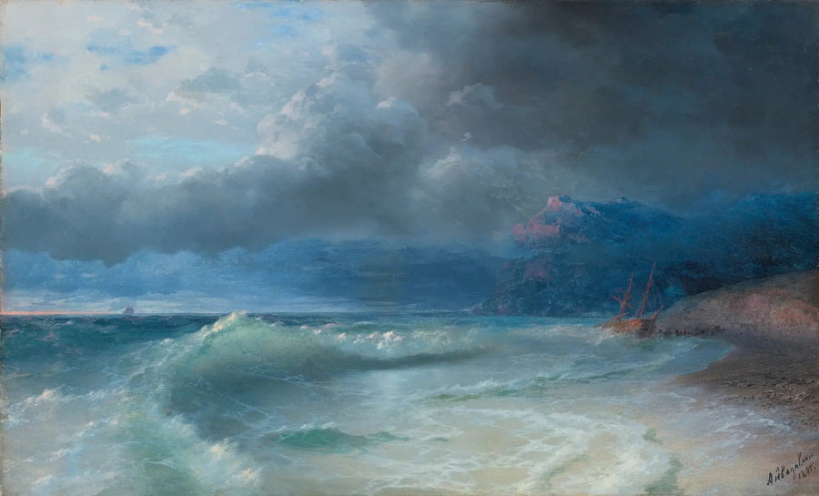 Verdrinking op een stormachtige ochtend - Ivan Aïvazovski

Source:
Naufrage par un matin orageux - Ivan Aïvazovski