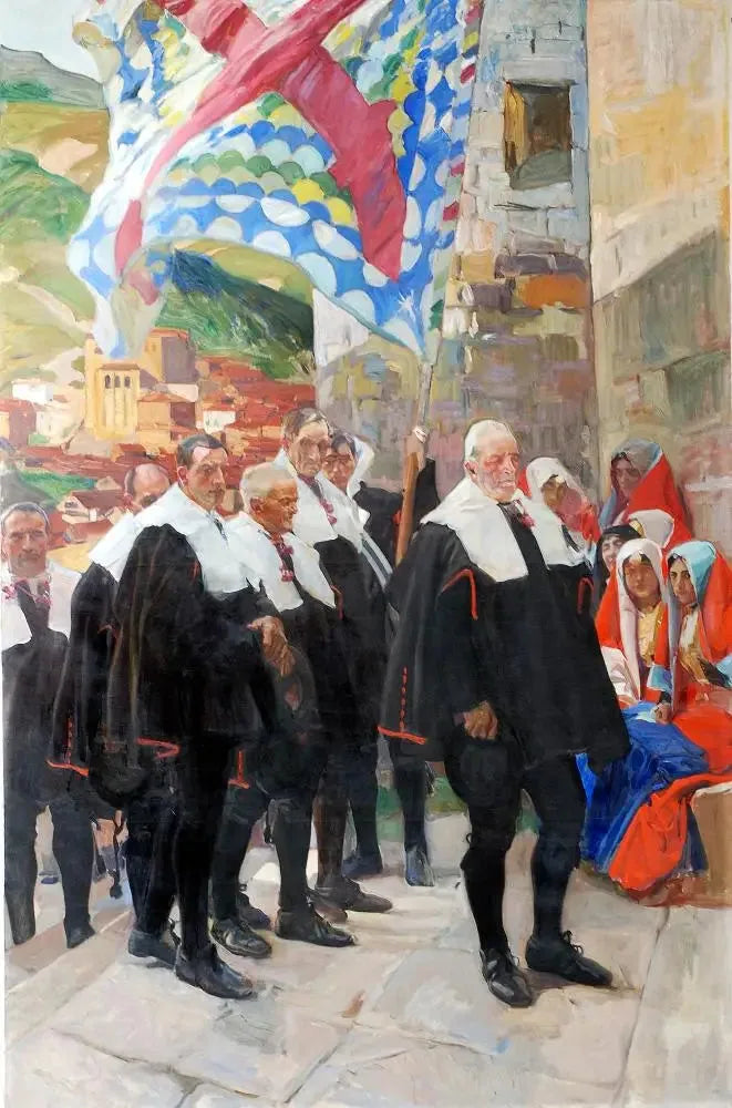 Navarre. Het concept van de Roncal - Joaquín Sorolla