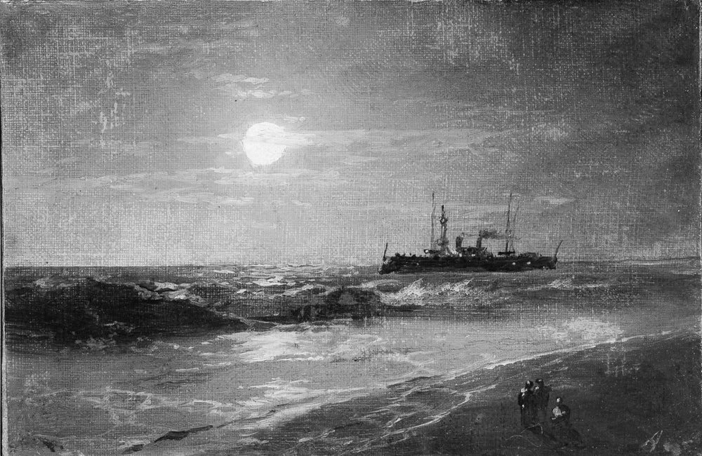 Navire au clair de lune - Ivan Aïvazovski - Alpha Reproduction