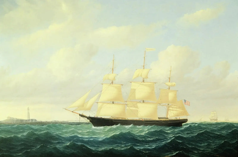 Clipperschip met golven voor de vuurtoren van Boston - William Bradford

Source:
Navire clipper à vagues au large du phare de Boston - William Bradford