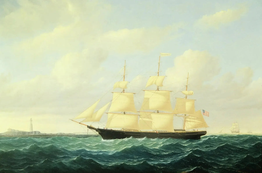 Clipperschip met golven voor de vuurtoren van Boston - William Bradford

Source:
Navire clipper à vagues au large du phare de Boston - William Bradford