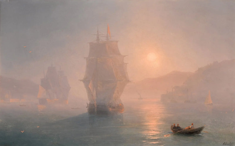 Schepen op een mistige ochtend - Ivan Aïvazovski

Source:
Navires par un matin brumeux - Ivan Aïvazovski