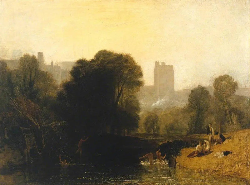 Bij de Sluis van de Theems, Windsor - J. M. W. Turner