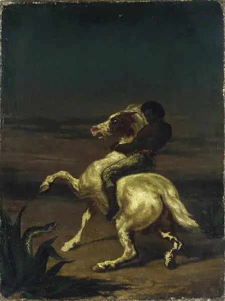 Zwarte man te paard - Théodore Géricault