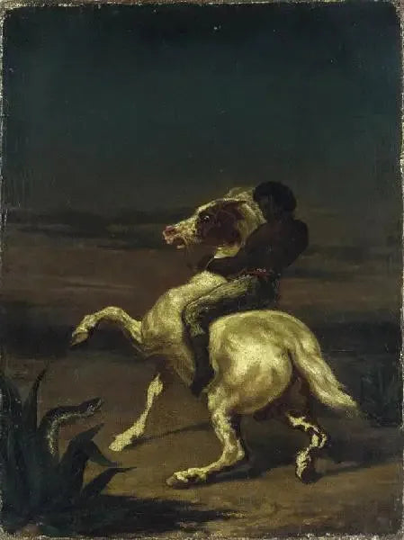 Zwarte man te paard - Théodore Géricault