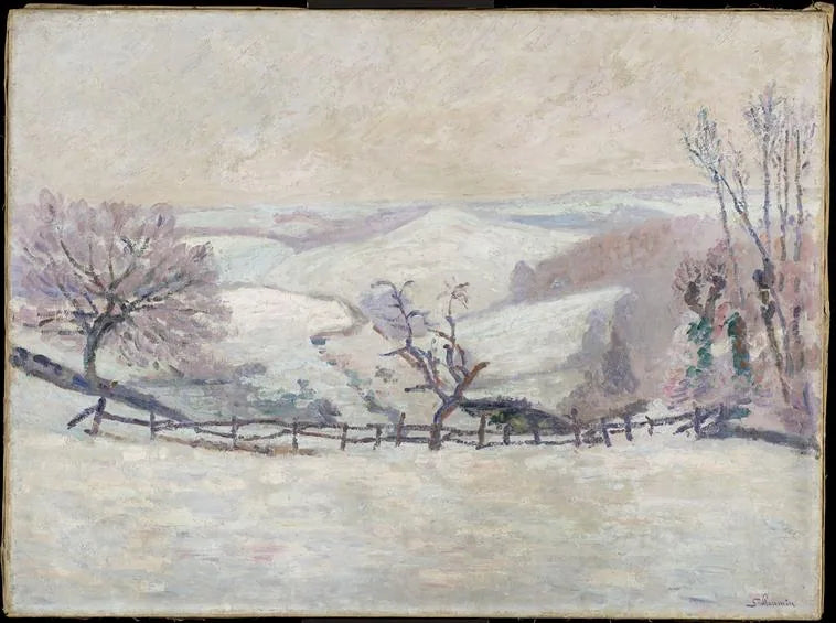 Sneeuw in Puy-Barriou - Armand Guillaumin