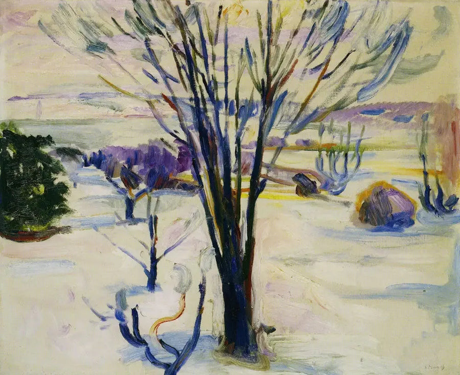 Sneeuw - Edvard Munch