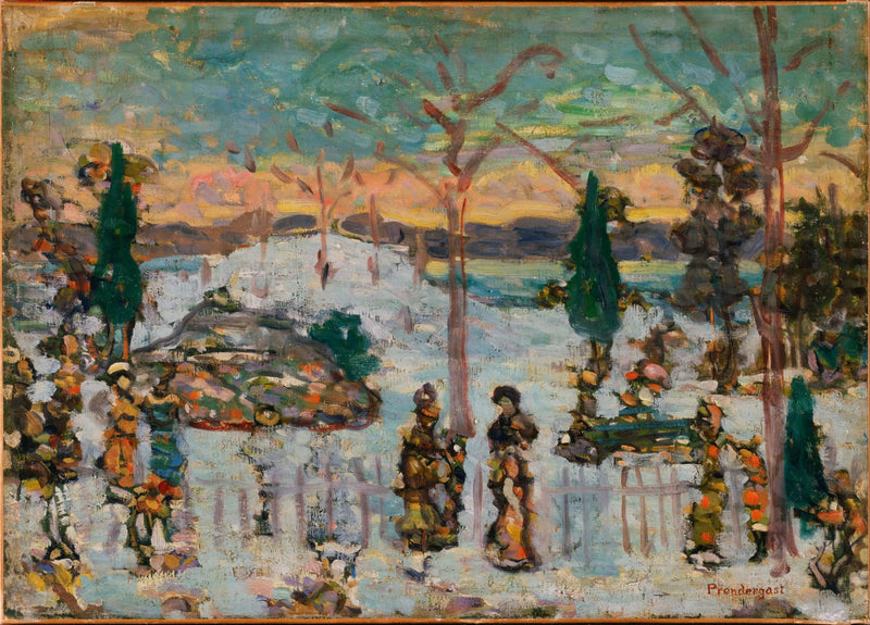 Sneeuw in april - Maurice Prendergast

Source:
Neige en avril - Maurice Prendergast