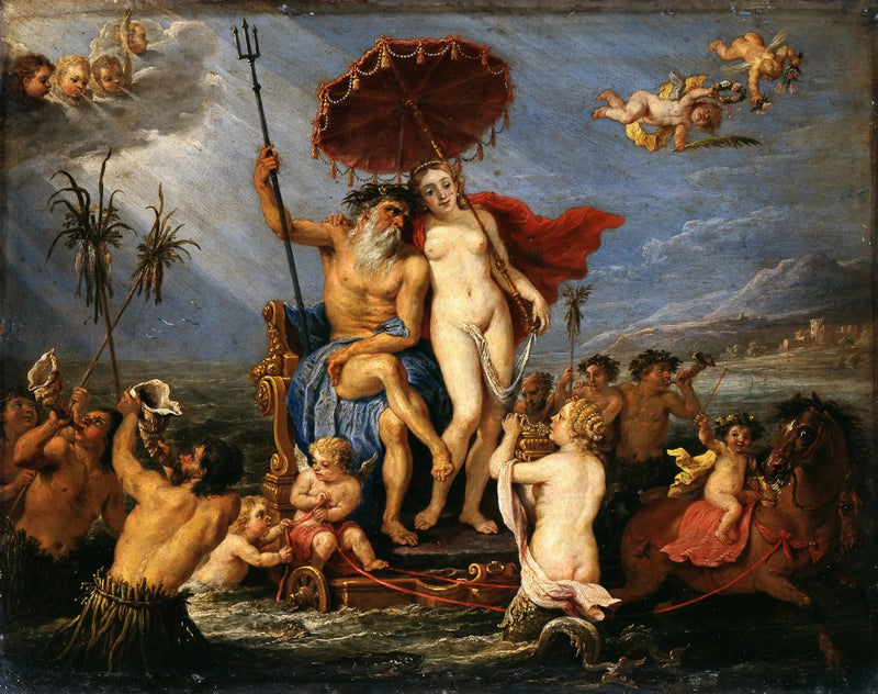 Neptunus en Amphitrite - David Teniers de Jonge

Source:
Neptune et Amphitrite - David Teniers le Jeune