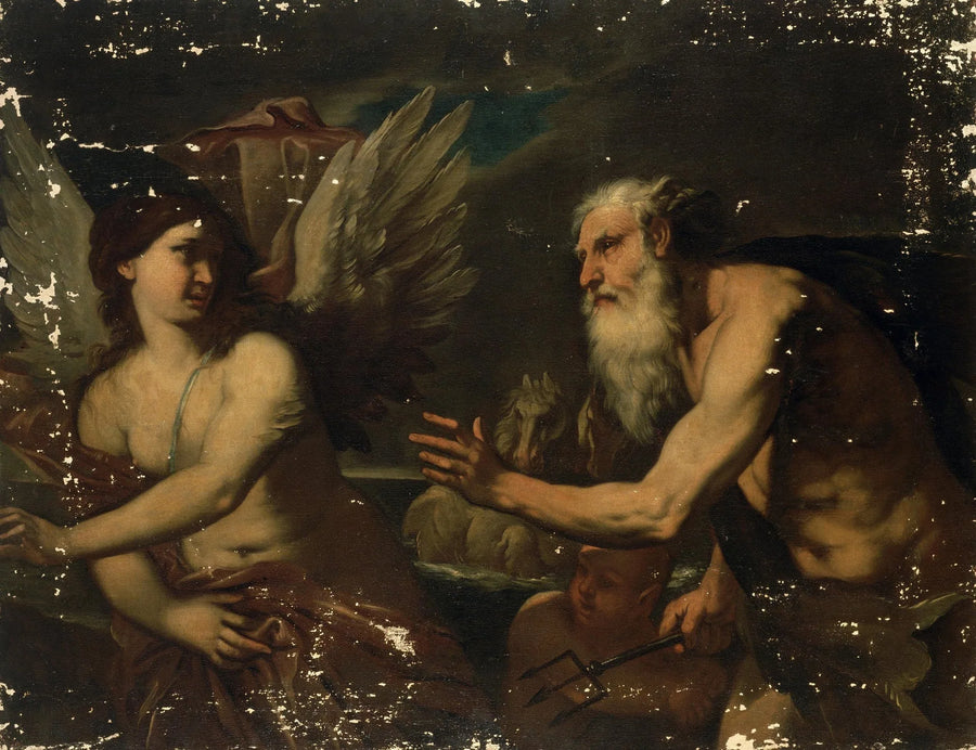 Neptunus en Coronis - Luca Giordano