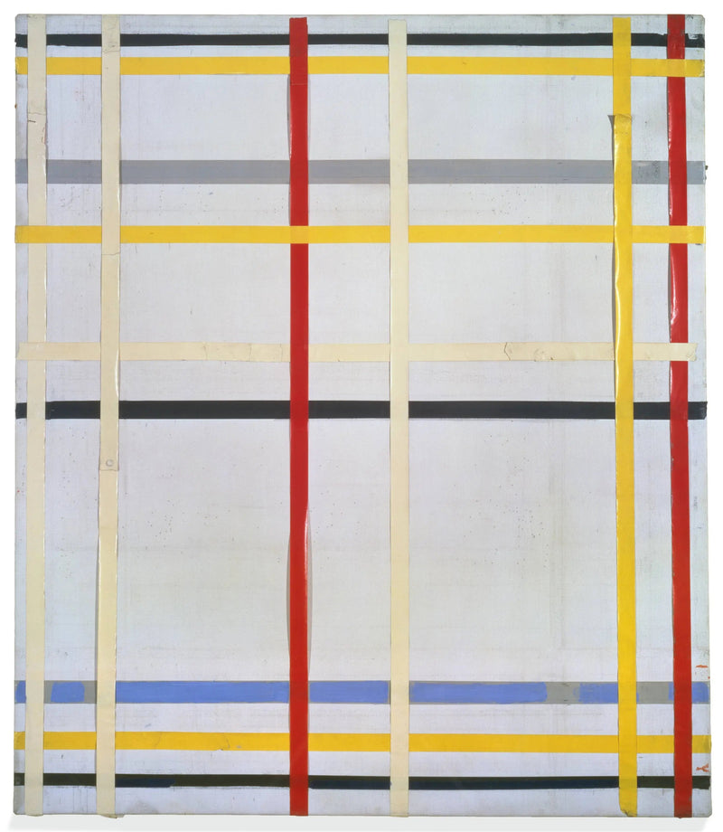 New York City 2 [onvoltooid, voorheen New York City III] - Piet Mondrian